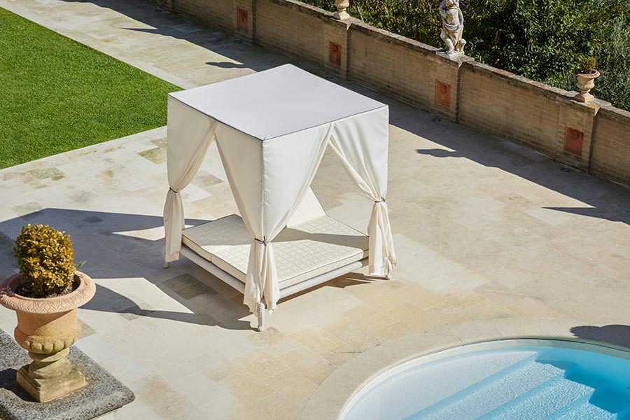 Canopy Sun Lounger DFN Luxury Outdoor Furniture and Projects