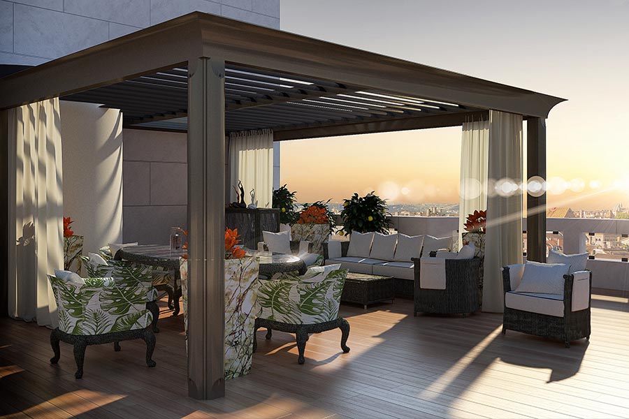 DFnluxuryoutdoorwintergardenflatstructures DFNSRL