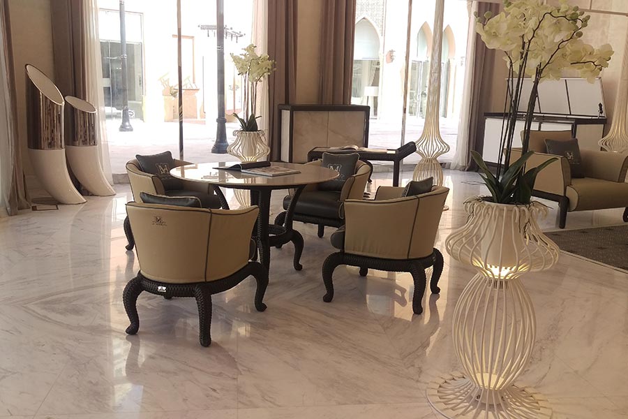 Doha Showroom DFN Luxury Outdoor Furniture and Projects