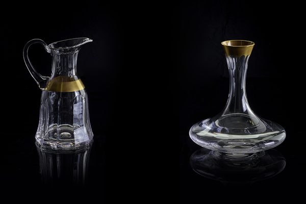 Cardinale pitcher and decanter