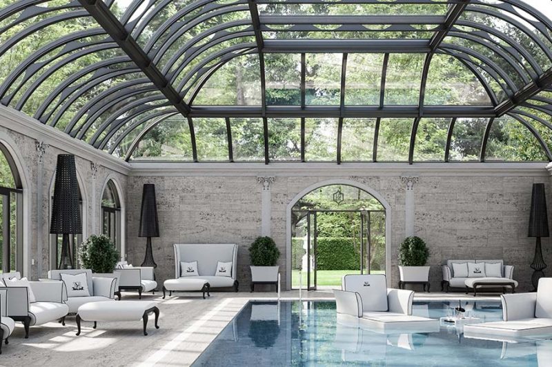 DFN luxury outdoor furniture skylight home